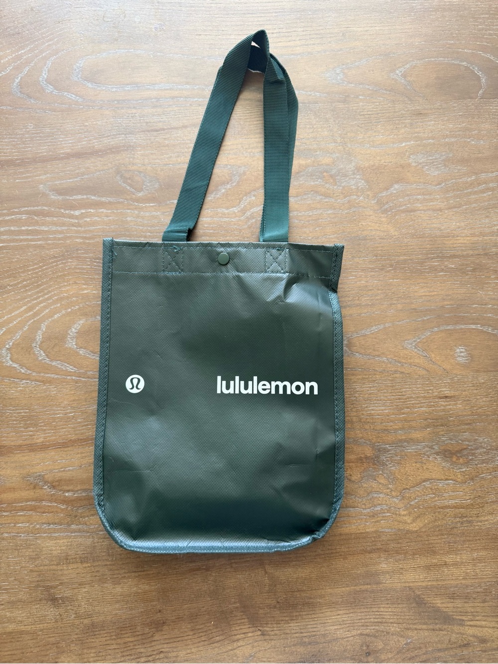 lululemon athletica Olive Green Messenger Tote small
